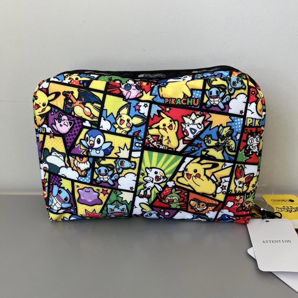 Lesportsac Pokemon Extra Large Rectangular Cosmet… - image 3
